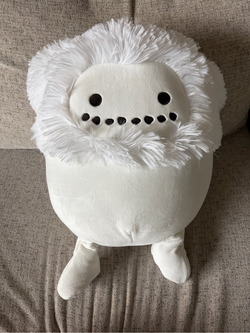 Squishmallows Limited Edition 12” Benny the Bigfoot Snowman
